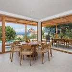 빌라 2 With Heated Pool Soline, Krk, 280 M From Beach, By 4villas 솔린