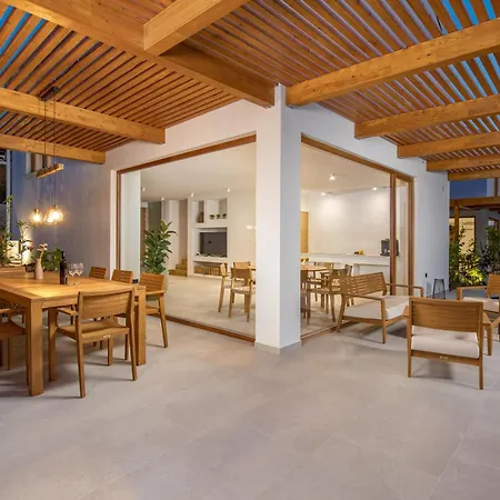 2 With Pool Soline, Krk, 280 M From Beach, By 4villas 빌라 *
