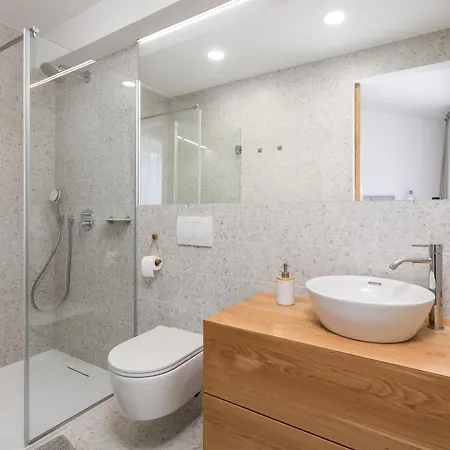 2 With Pool Soline, Krk, 280 M From Beach, By 4villas 빌라 솔린