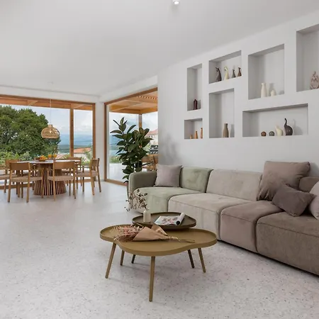 2 With Pool Soline, Krk, 280 M From Beach, By 4villas * 솔린
