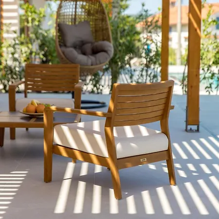 2 With Heated Pool Soline, Krk, 280 M From Beach, By 4villas *